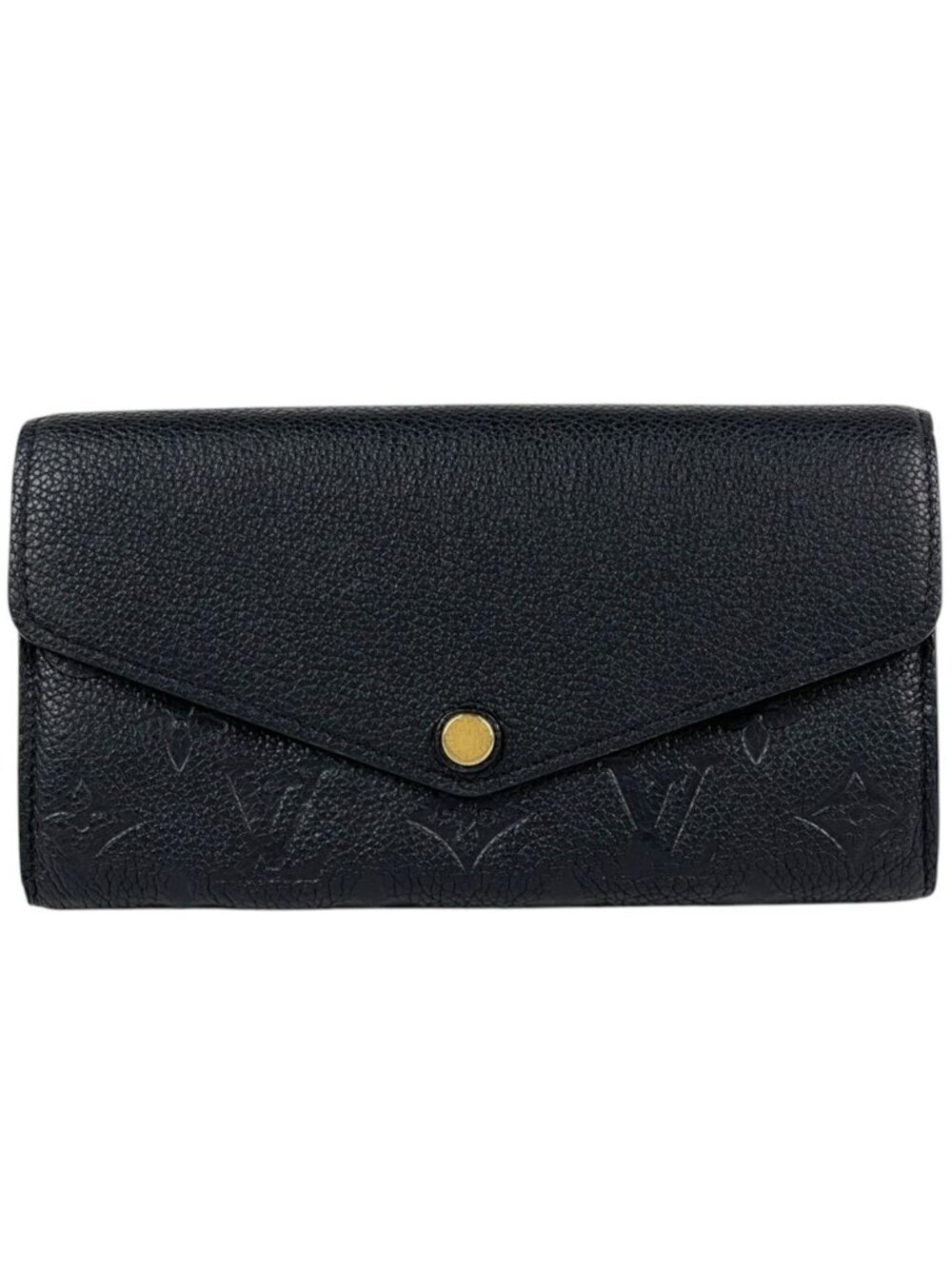 Louis Vuitton Portefeuille Sarah Wallet Bifold Monogram Empreinte Noir